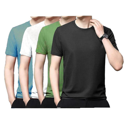 Men's Stretchable Polo T-Shirt Pack of 5 | Half Sleeve Casual Wear