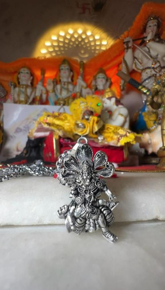 Narsimha Pendent Narsimha Pendant with Chain – Symbol of Strength, Protection & Divine Power