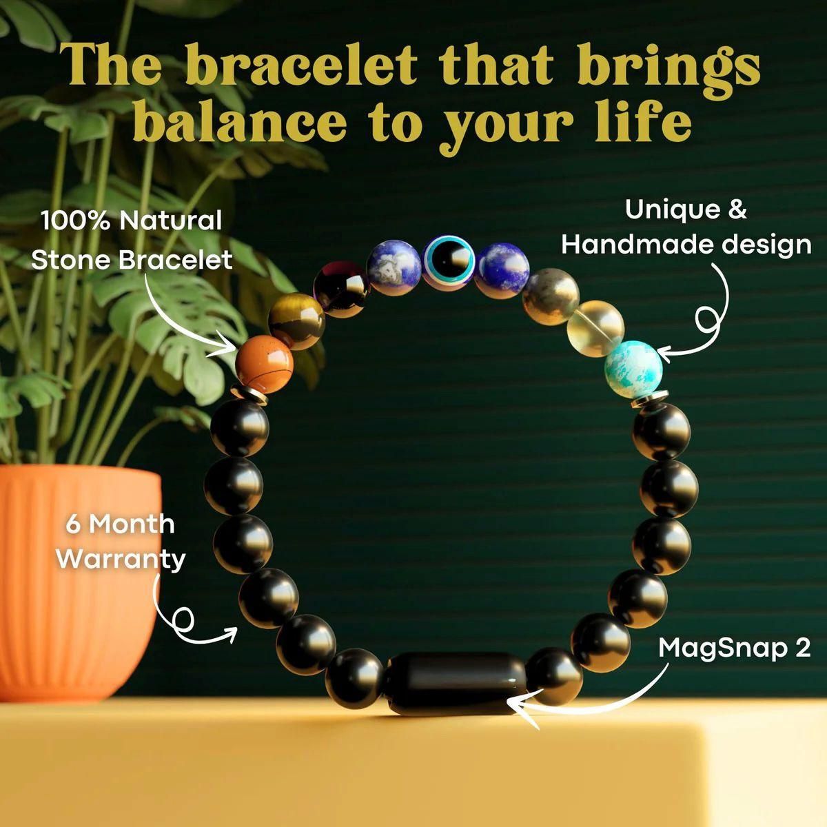 Cosmic Energy 9 Chakra Bracelet