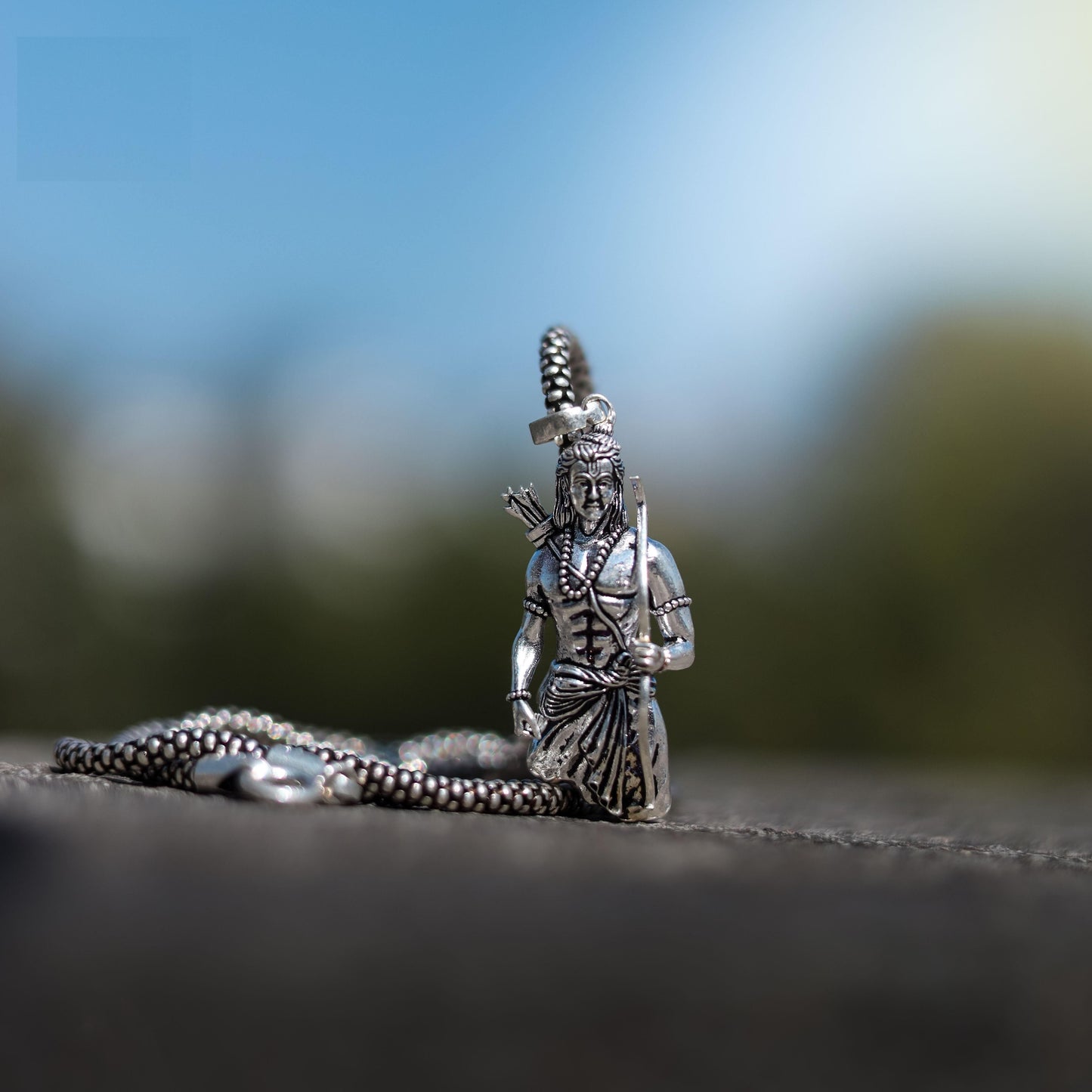 Divine Lord Ram Pendant – Strength & Devotion in Style