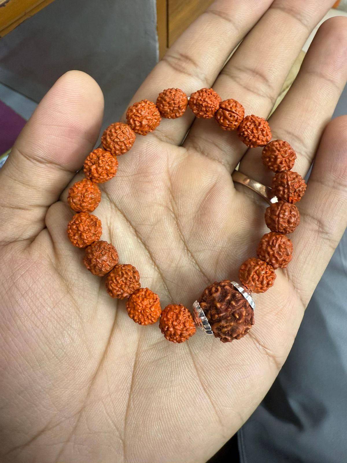 7 Mukhi Rudraksha Bracelet – Spiritual and Prosperity Healing Bracelet