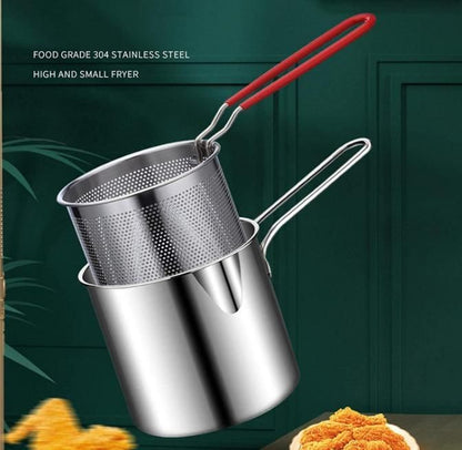 Stainless Steel Deep Fryer Pot